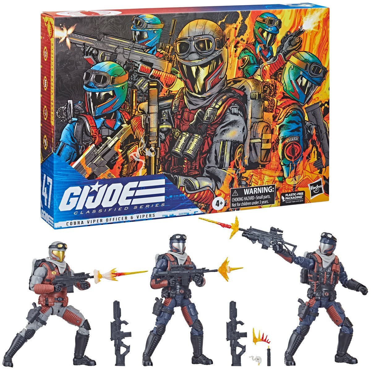 G.I. Joe Classified Series Vipers and Officer Troop Builder Pack Hasbro